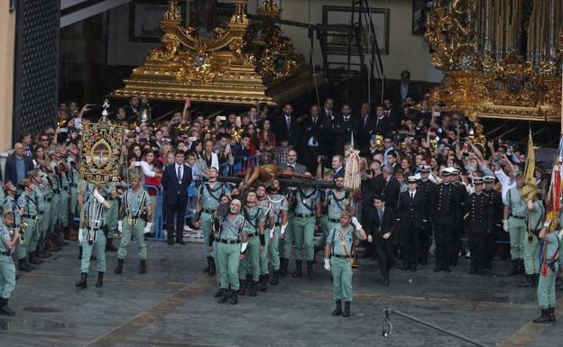 La lluvia acorta el traslado de Mena