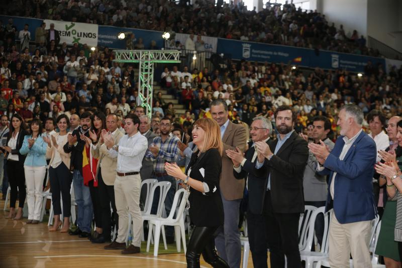 Las imágenes del mitin multitudinario de Vox en Málaga