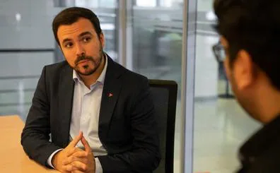 Alberto Garzón: «No les pido el voto a quienes ganan más de 120.000 euros. Sé que no les gustamos»