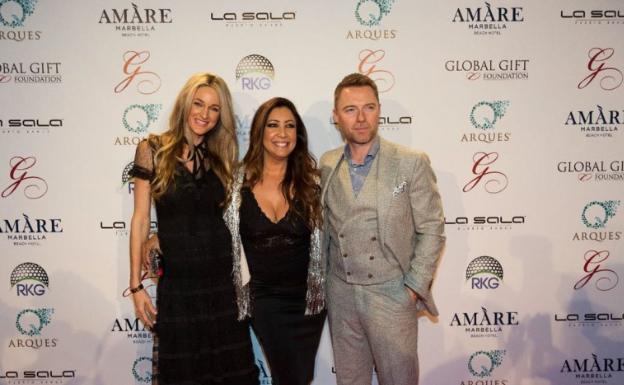 María Bravo y Ronan Keating recaudarán fondos en Marbella para la Casa Global Gift y el cáncer