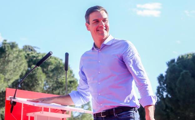 Sánchez pide el voto porque considera que ganar sin gobernar sería una derrota