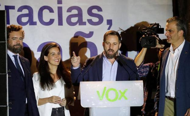 Santiago Abascal: «Hemos venido para quedarnos, ¡que lo sepan!»