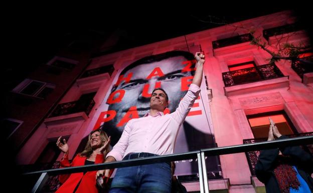 Pedro Sánchez: «Ha ganado el futuro y ha perdido el pasado»