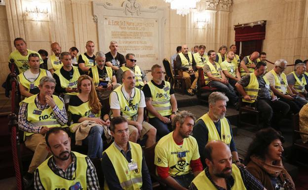 El último pleno: tensión y tono electoral