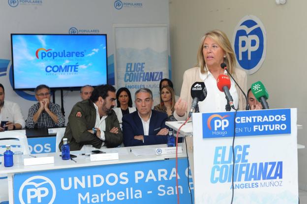 Ángeles Muñoz anuncia una campaña en positivo para aglutinar el voto fragmentado