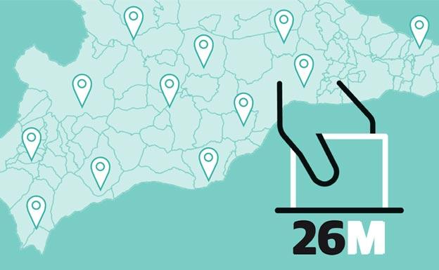 Candidaturas a las elecciones municipales en Villanueva de Algaidas
