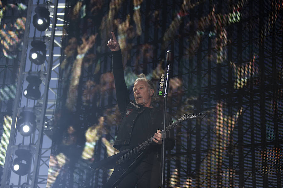 Las mejores fotografías del concierto de Metallica en Madrid