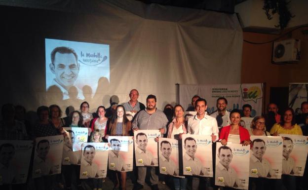 Miguel Díaz anima a implicarse en una campaña «crucial» por el cambio que «Marbella necesita»