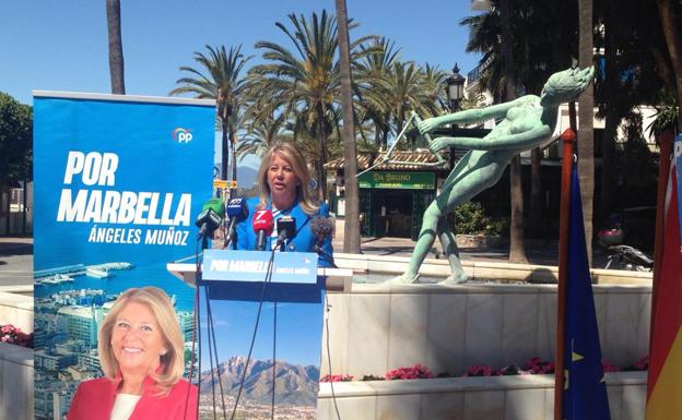 Muñoz apuesta por convertir Marbella en sede del torneo femenino de golf más importante