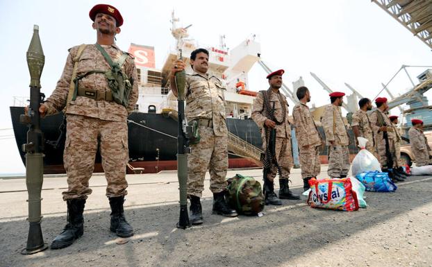 Paso atrás de la milicia hutí en Yemen