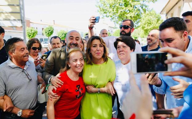 Susana Díaz, sobre la campaña del Gobierno Andaluz tumbada por la Junta Electoral: «Es cutre y fruto de la desesperación»