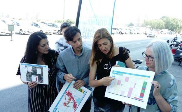 Galindo insiste en la promesa de construir un bosque urbano en los terrenos de Repsol