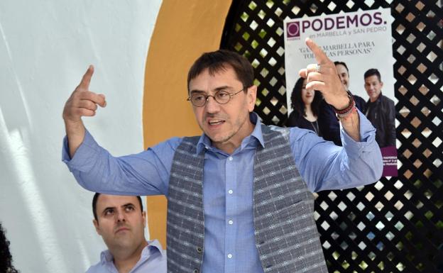 Monedero reclama la entrada de Podemos en los gobiernos municipales