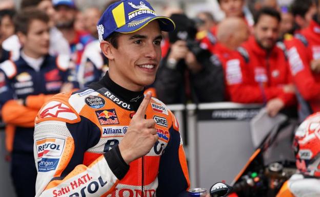 Marc Márquez: «La carrera de hoy empezó el sábado»