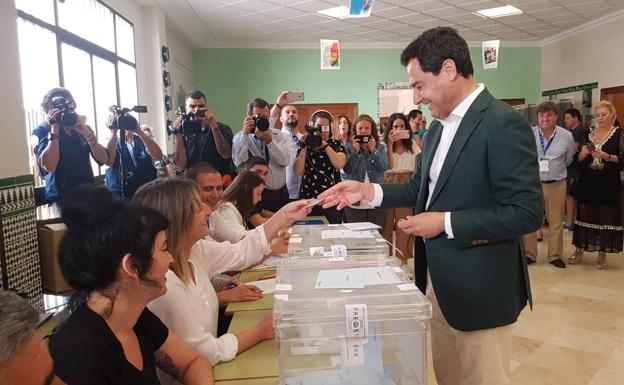 Moreno espera una gran participación y augura una recuperación del voto para el PP