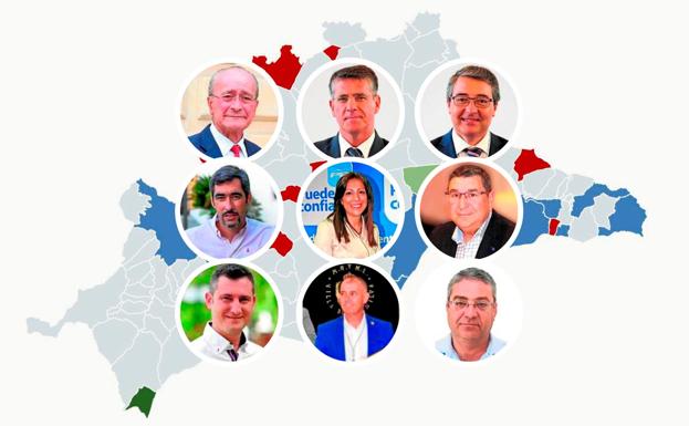 Las municipales dibujan un mapa político en Málaga con menos pactos y más claros