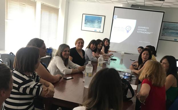 La asociación de mujeres del sector pesquero quiere consolidarse y seguir captando socias