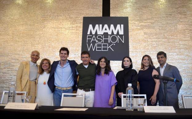 Antonio Banderas, padrino de la Miami Fashion Week 2019