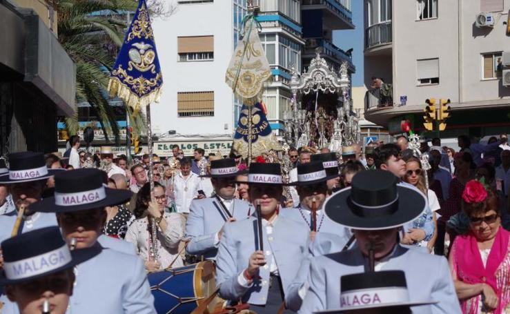 La Real Hermandad del Rocío de Málaga emprende el camino