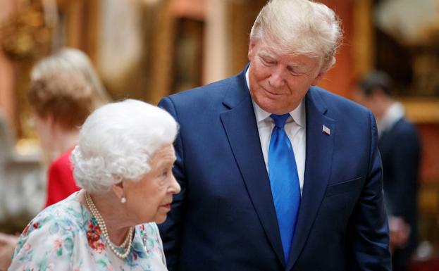 Pompa británica para halagar la vanidad de Trump