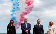 «América nunca ha sido más grande que cuando se bate por la libertad de los otros», dice Macron