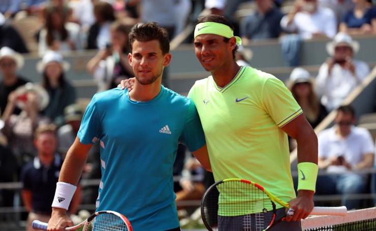 Las mejores imágenes de la final de Roland Garros entre Thiem y Nadal