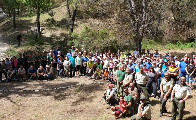 Un sendero en la Sierra de las Nieves recuerda al bombero forestal Manuel García Rosa