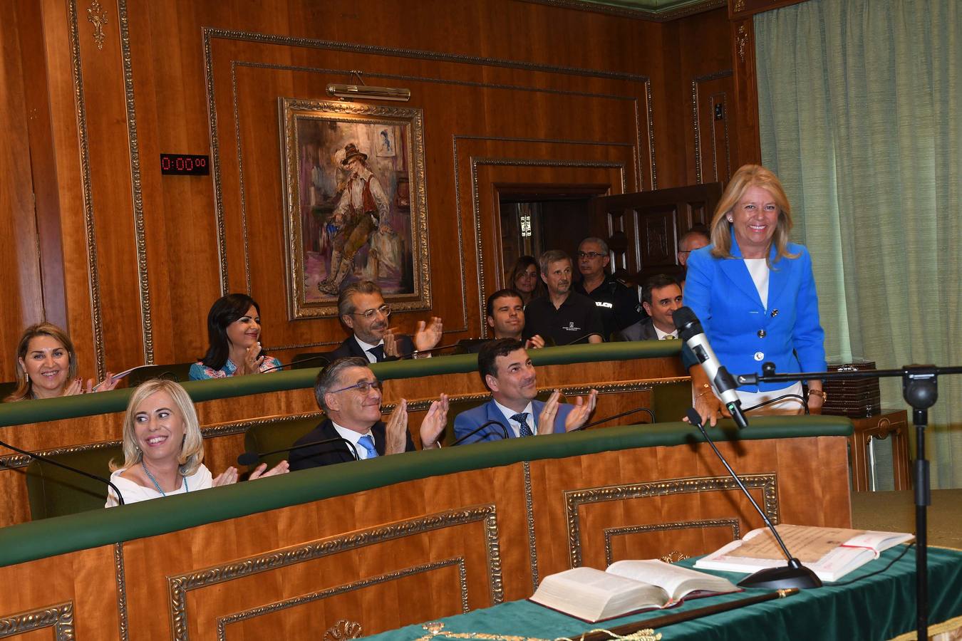 La constitución del pleno de Marbella, en fotos