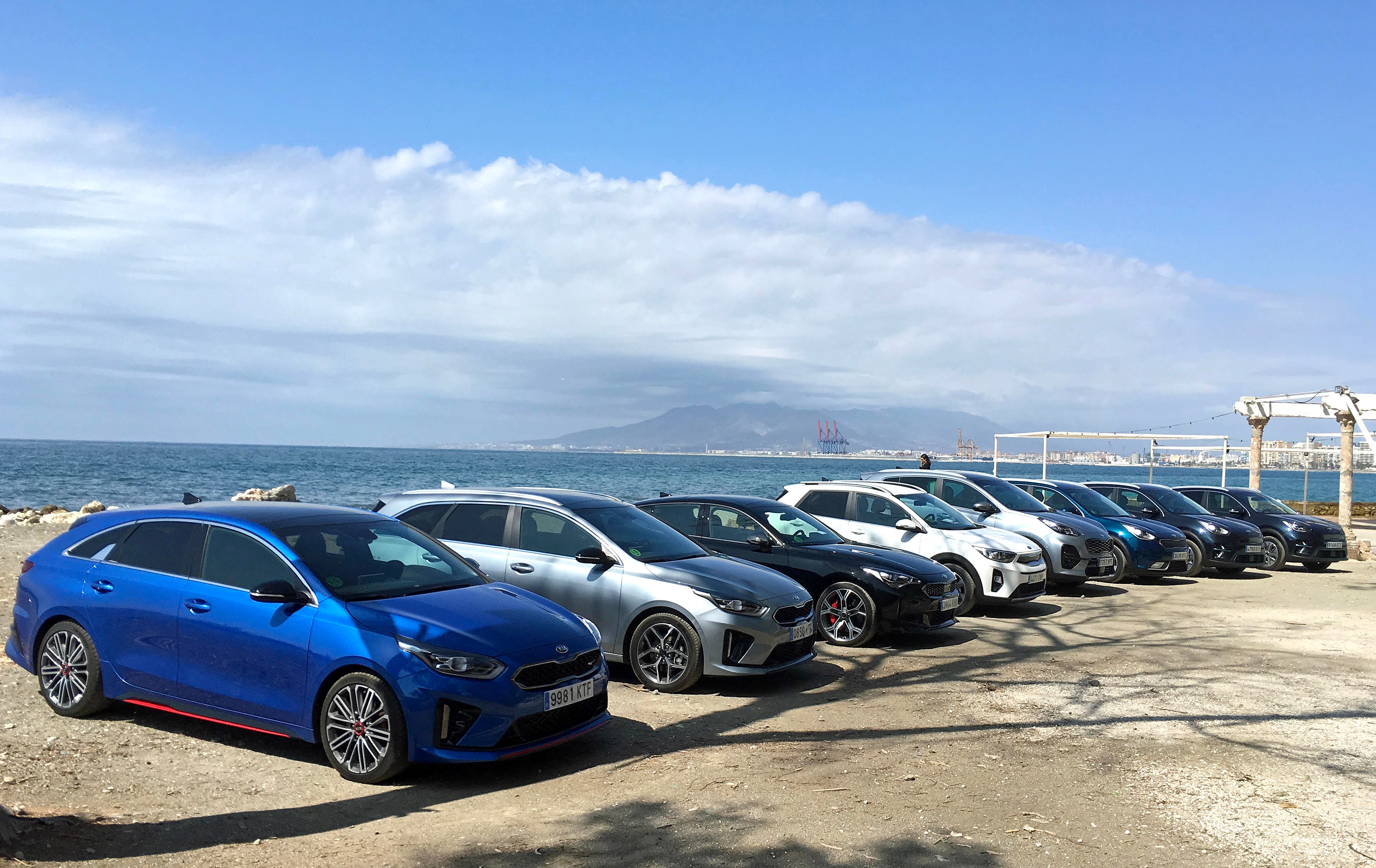 KIA presenta su gama más actual en El Balneario de Málaga