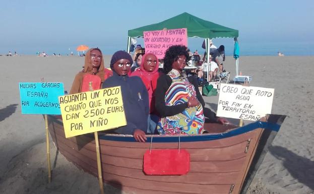 Denuncian un 'júa' en Estepona por xenófobo