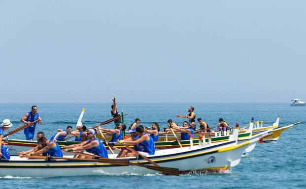 Emocionante fin de semana de jábegas en Benalmádena y La Carihuela