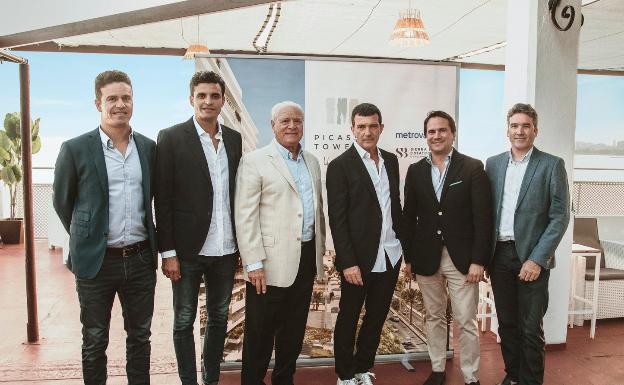 Antonio Banderas será la imagen para promocionar el complejo Picasso Towers