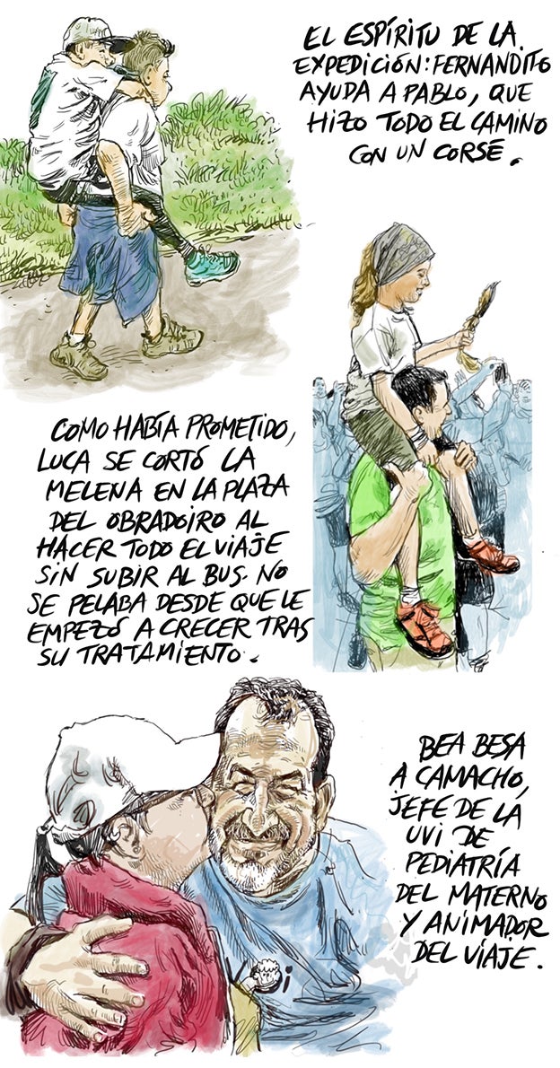 Diario de un viaje único: del Materno a Santiago