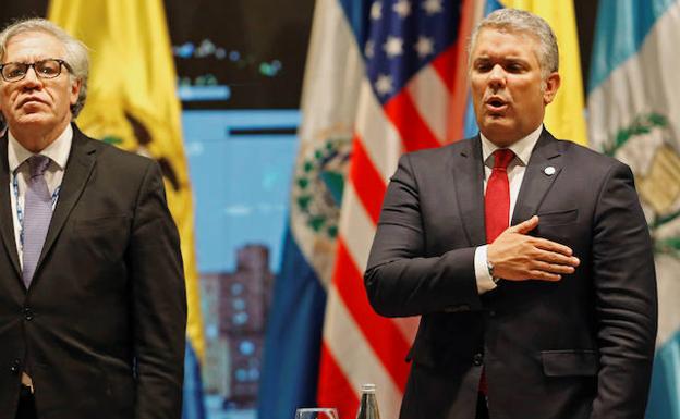 El presidente de Colombia: «Nuestro deber es acabar con la dictadura de Maduro»