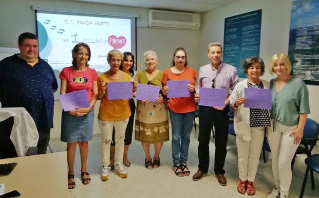 Cuidadores culminan su participación en el proyecto Por un millón de pasos
