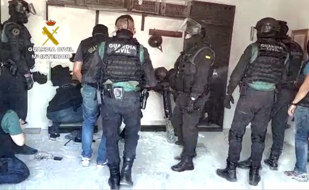 Veintinueve detenidos en Málaga y Cádiz en una operación contra el narcotráfico