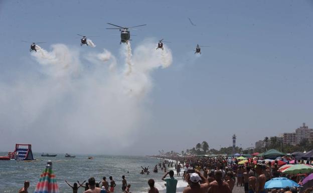 El IV Festival Aéreo congrega en Torre del Mar a más de 250.000 personas