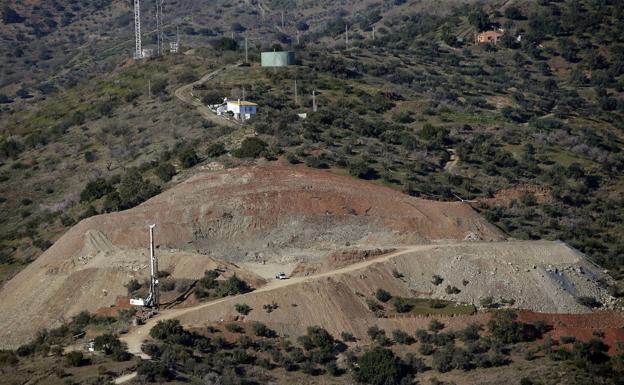 La Junta baraja expropiar parte del monte de Totalán donde murió Julen