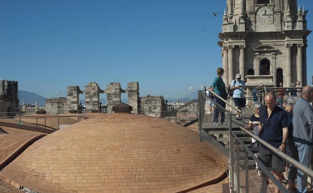 El acceso a la cubierta de la Catedral, finalista para los premios de arquitectura iberoamericanos