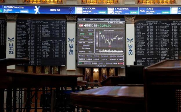 El Ibex-35 sube un 1,29% impulsado por los resultados empresariales