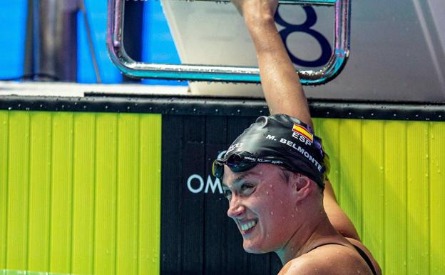 Mireia Belmonte, octava en los 1.500 libre ganados por Quadarella