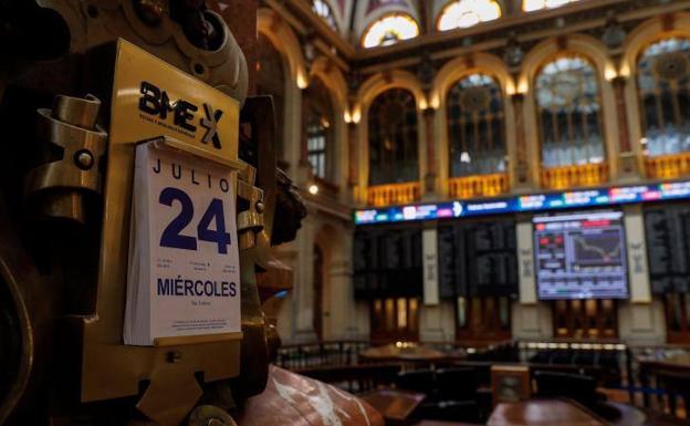 El Ibex conquista los 9.300 puntos impulsado por Repsol