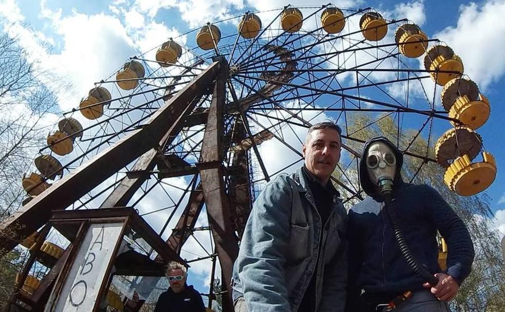 Visitantes radiactivos en Chernóbil