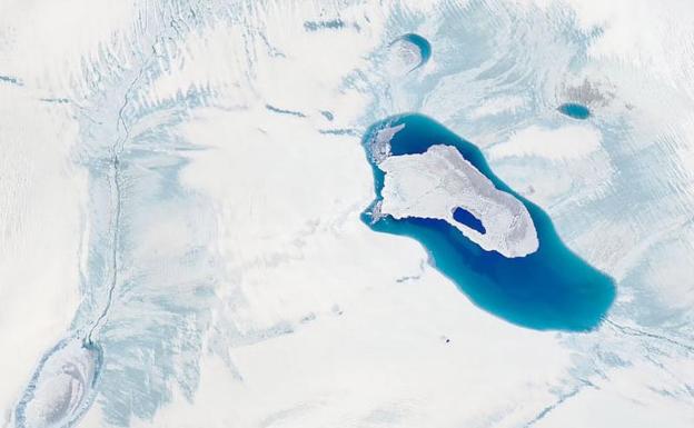 El cambio climático derrite Groenlandia