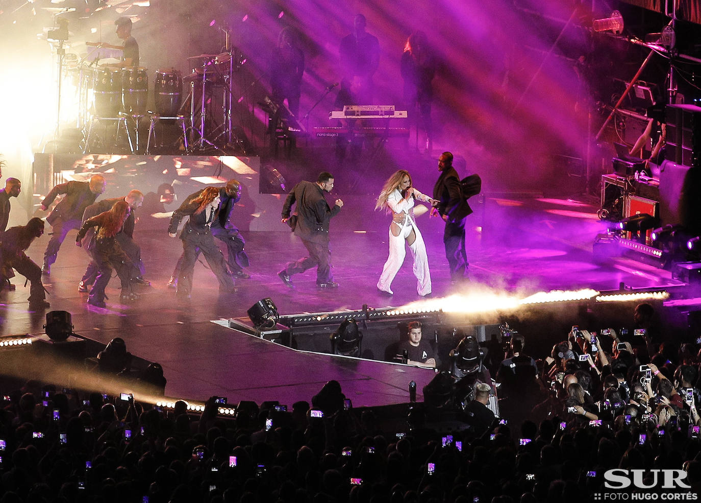 Las fotos del concierto de Jennifer López en Fuengirola