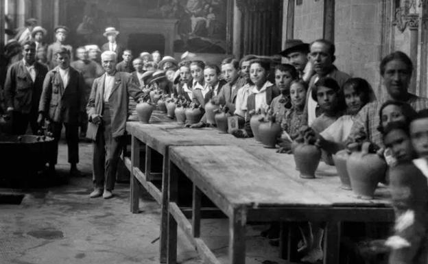 Los botijos y el agua de Toledo