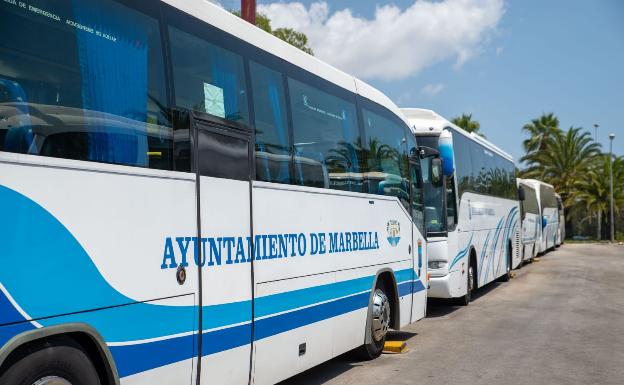 El Ayuntamiento de Marbella mantendrá congeladas este curso las tarifas del transporte escolar y universitario