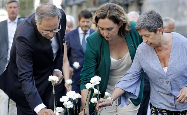 El independentismo catalán ahonda en la teoría conspirativa en el aniversario del doble atentado