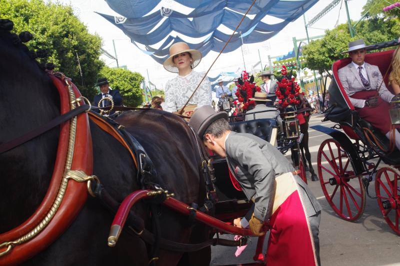 Participantes en el XXXVIII Concurso de Enganches Ciudad de Málaga