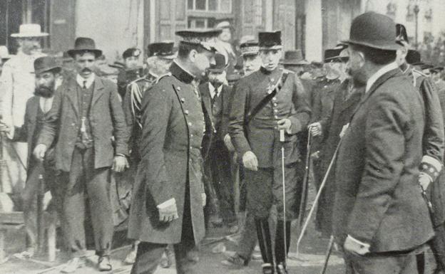 Cuando Alfonso XIII visitó una Málaga devastada